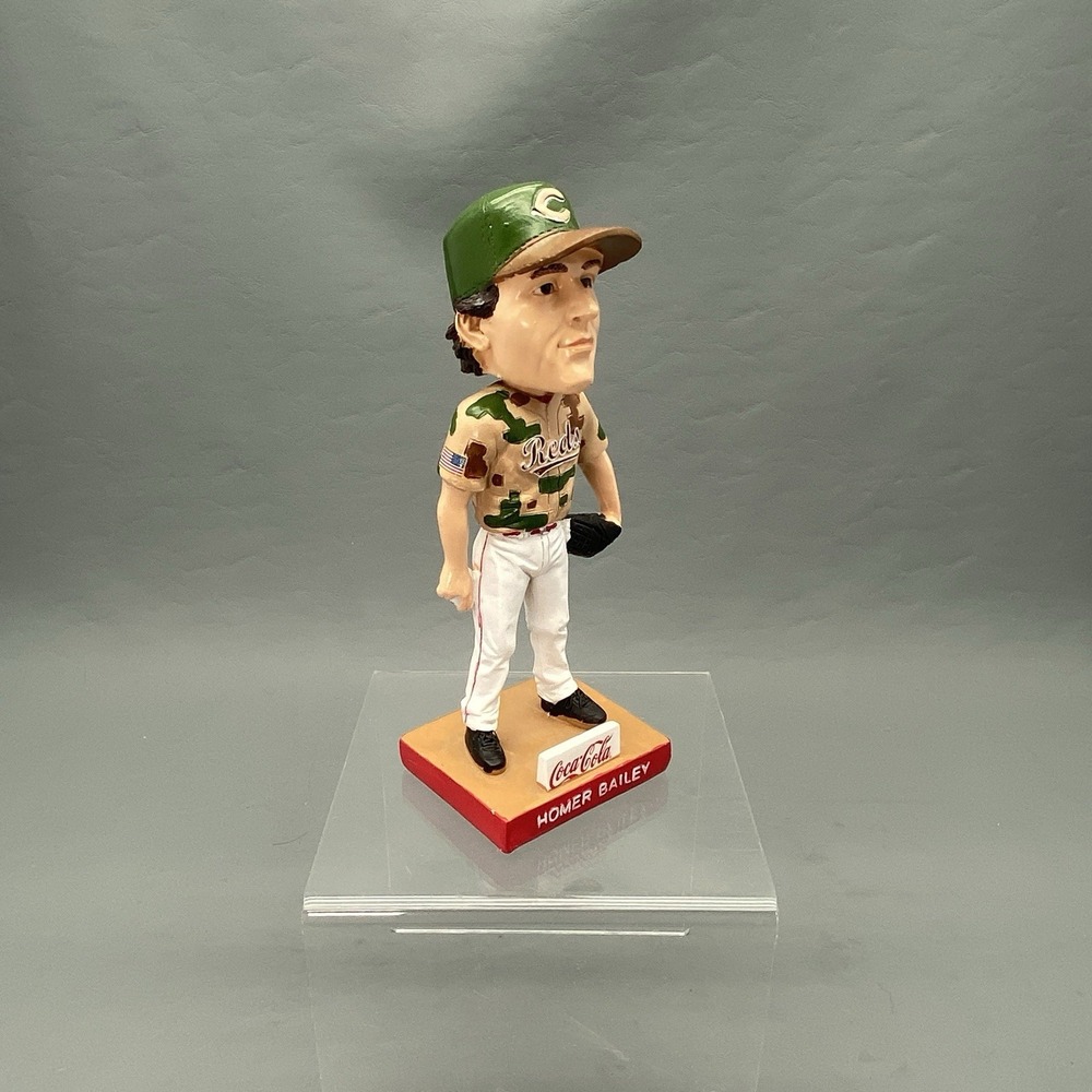 Cincinnati Reds Homer Bailey Camo Bobblehead 2017 SGA